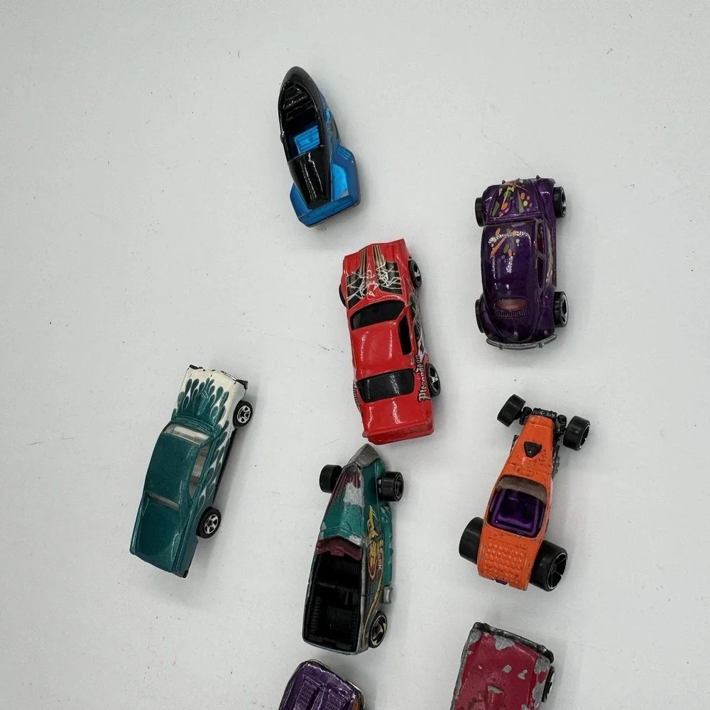 Vintage Hot Wheels Diecast Car Lot Of 9 Mattel‎ 1970s 1980s 1990s Toy Cars